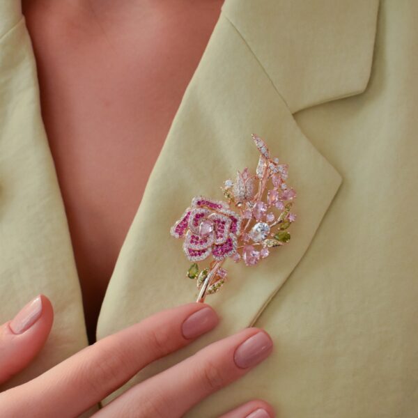 Debreanna Flower Brooch