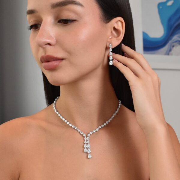 Chantilly Necklace and Earring Set