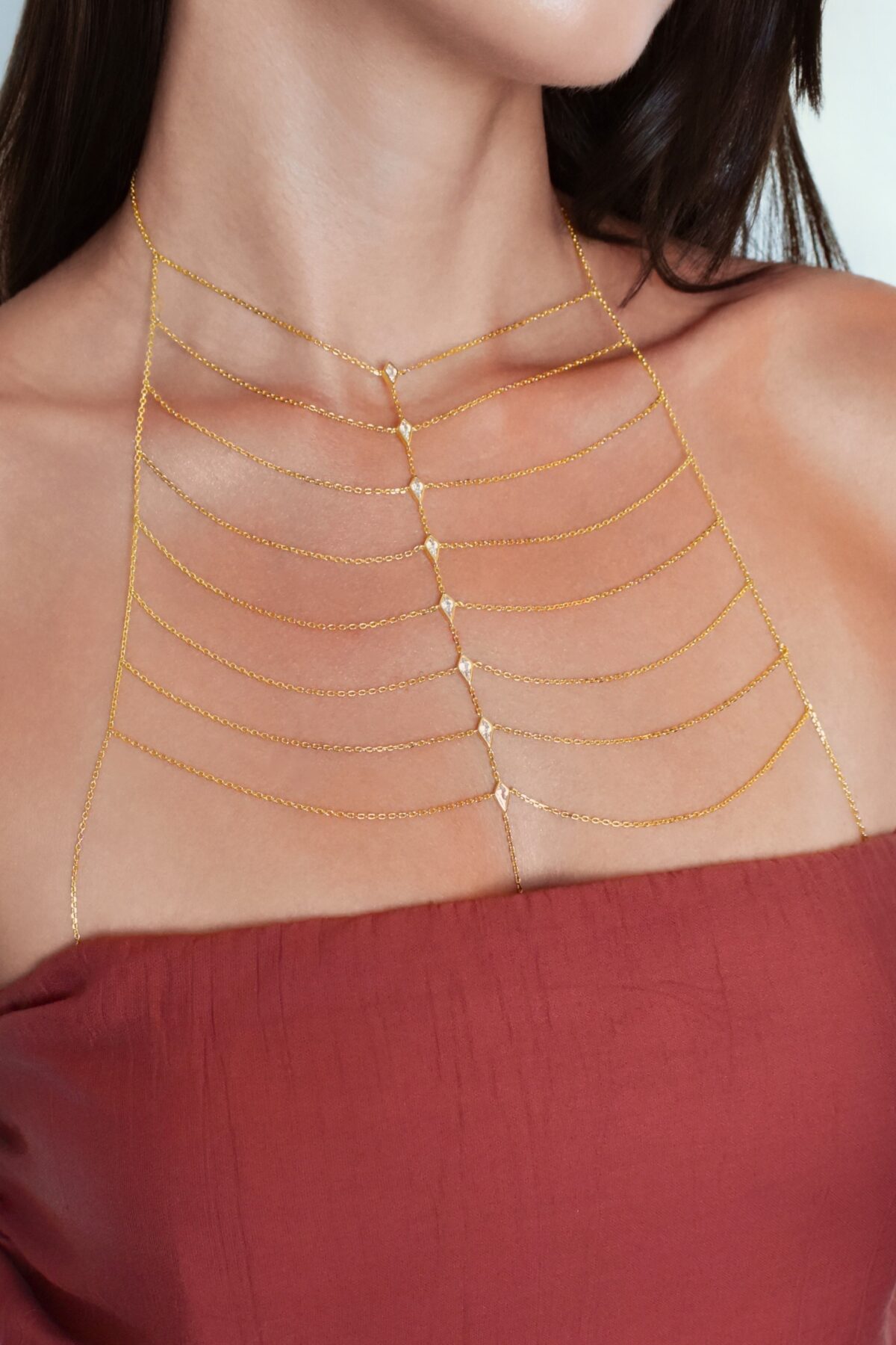 Constella Body Chain Necklace