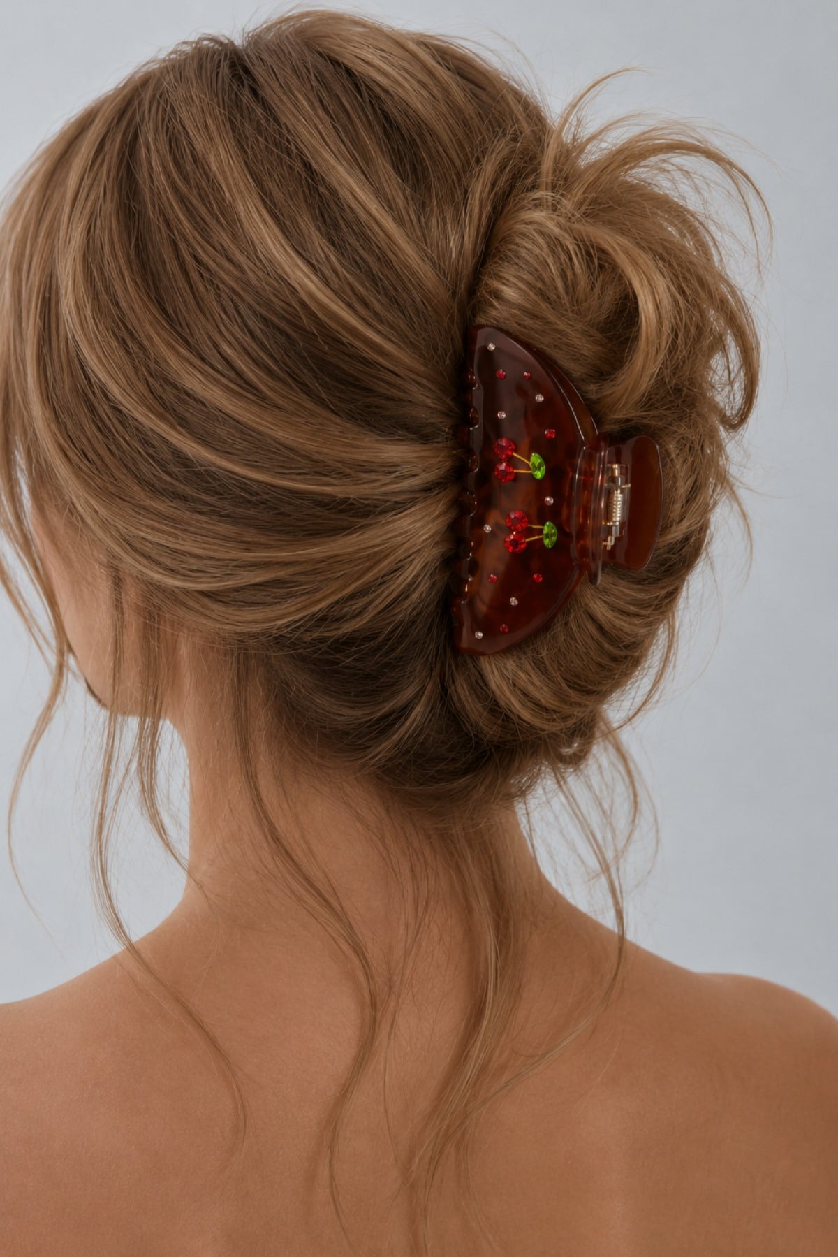 Cherry Hair Clamps