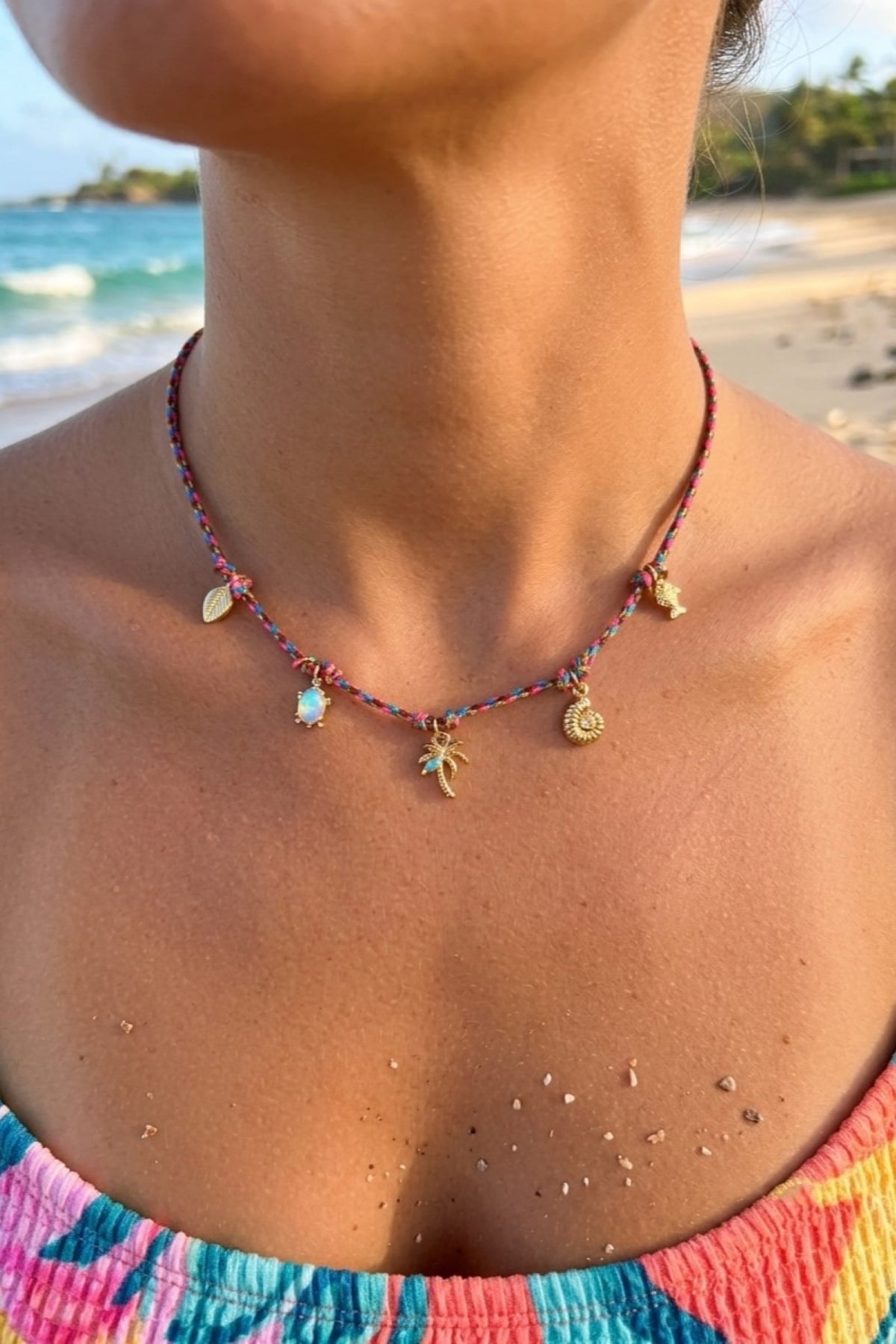 Summer Sea Charms Necklace